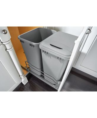 Double Pullout Trash 50 qt. with Soft-close, 53WC-2150SCDM-217