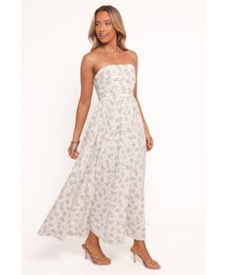 Women's Kayt Strapless Dress - Floral