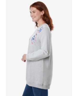 Plus Size Fleece Sweatshirt