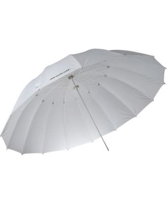 4632 7-Foot Diffusion Parabolic Umbrella Kit with Bracket, Flash Mount & 8.5' Lightstand – Photography Lighting Accessory