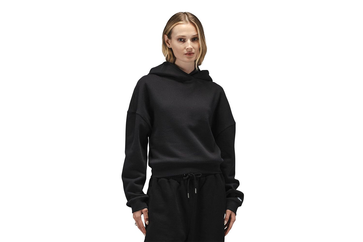 Women's Essential Cropped Hoodie W