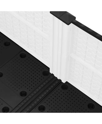 Durable Raised Bed Polypropylene, 47.2 x 15.7 x 15.0 in