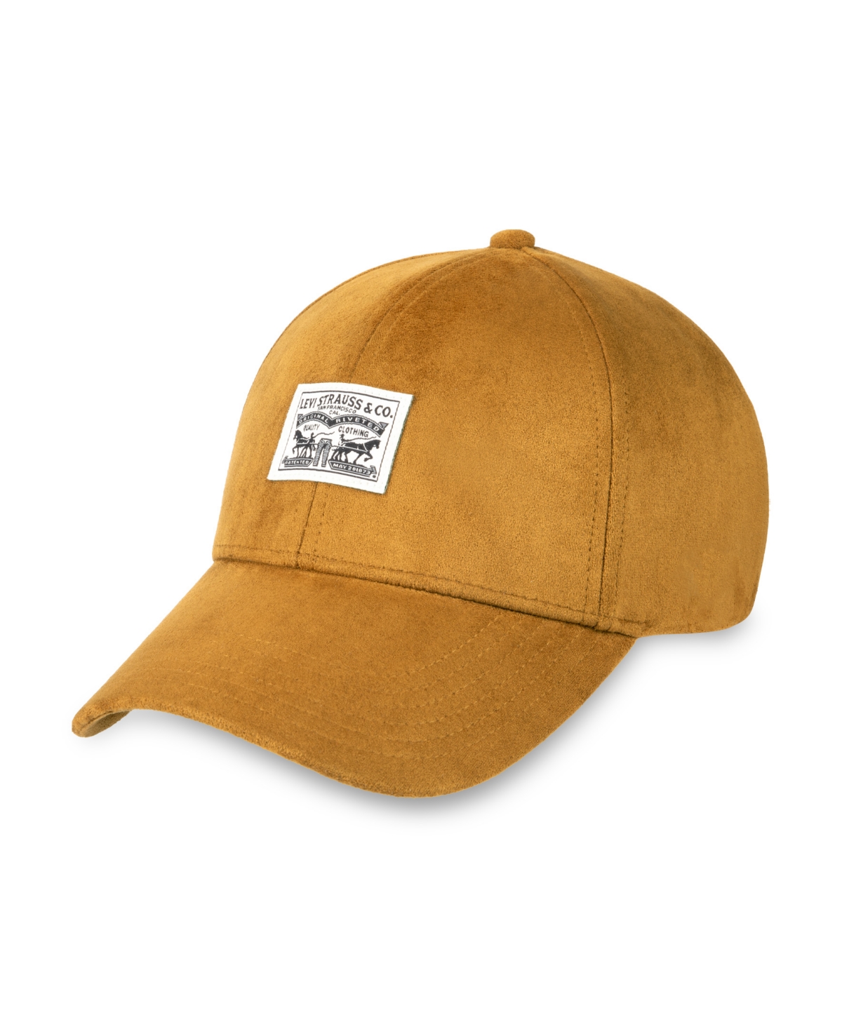 Levi's Men's Logo Detail Baseball Cap In Brown