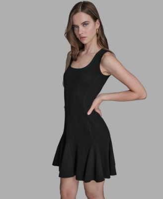 Women's Knit Lurex Sweater Dress