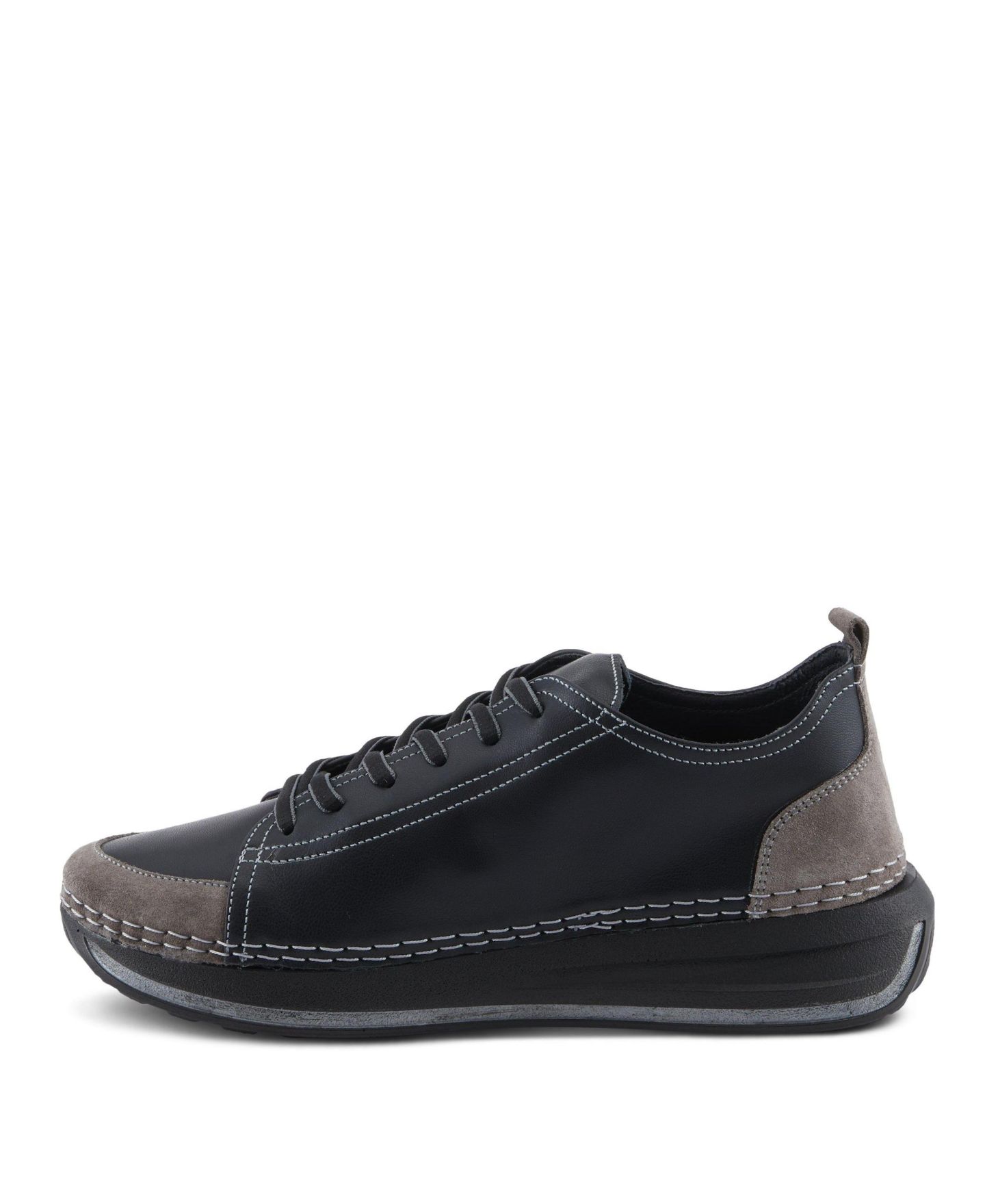 Женские кроссовки Spring Step Angolan Fashion Shoe with Leather Upper, цвет: Чёрный — фото 2
