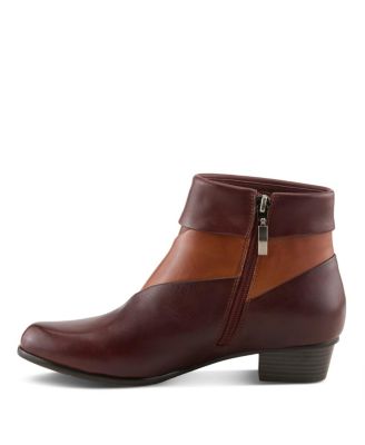 Mayvilla Women's Bootie with Leather Upper