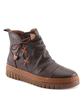 Vandis Women's Booties with Side Zipper