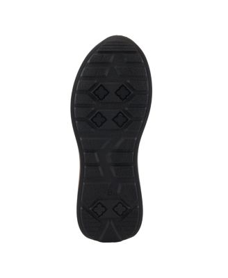 Women's Spring Step BOOKER Retro Leather Sneakers with Removable Insoles and Bold Suede Accents