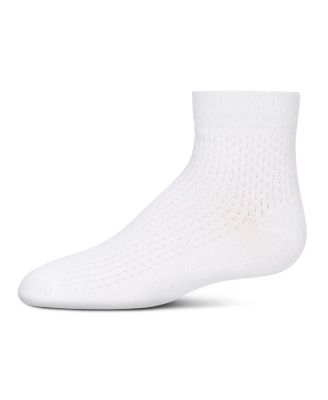 Little Girls Pointelle Dot Anklet Socks