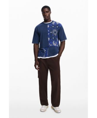 Men's T-shirt with sun patches