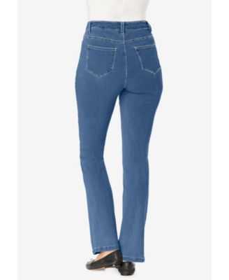 Women's Within Tall Bootcut Stretch Comfort Denim Five-Pocket Jeans