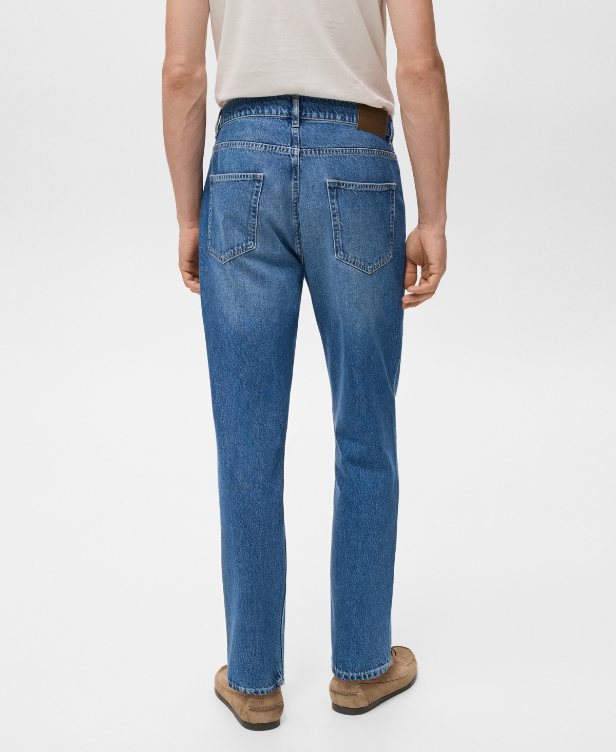 Mango Men's Lori Tapered-fit Jeans In Blue