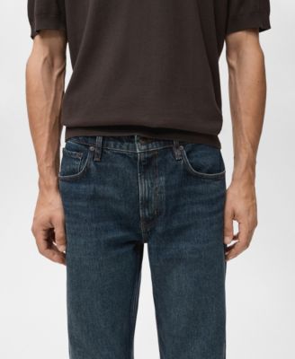 Men's Moby Straight-Fit Dark-Wash Jeans