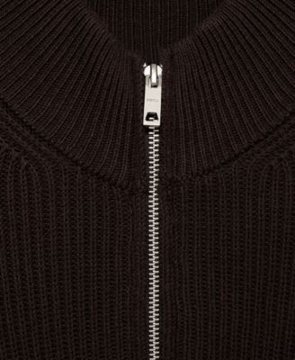 Men's Cotton Perkins Neck Sweater