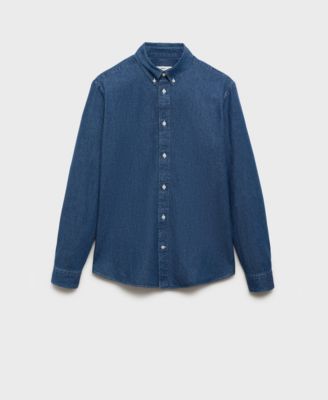 Men's Regular Fit Denim Shirt