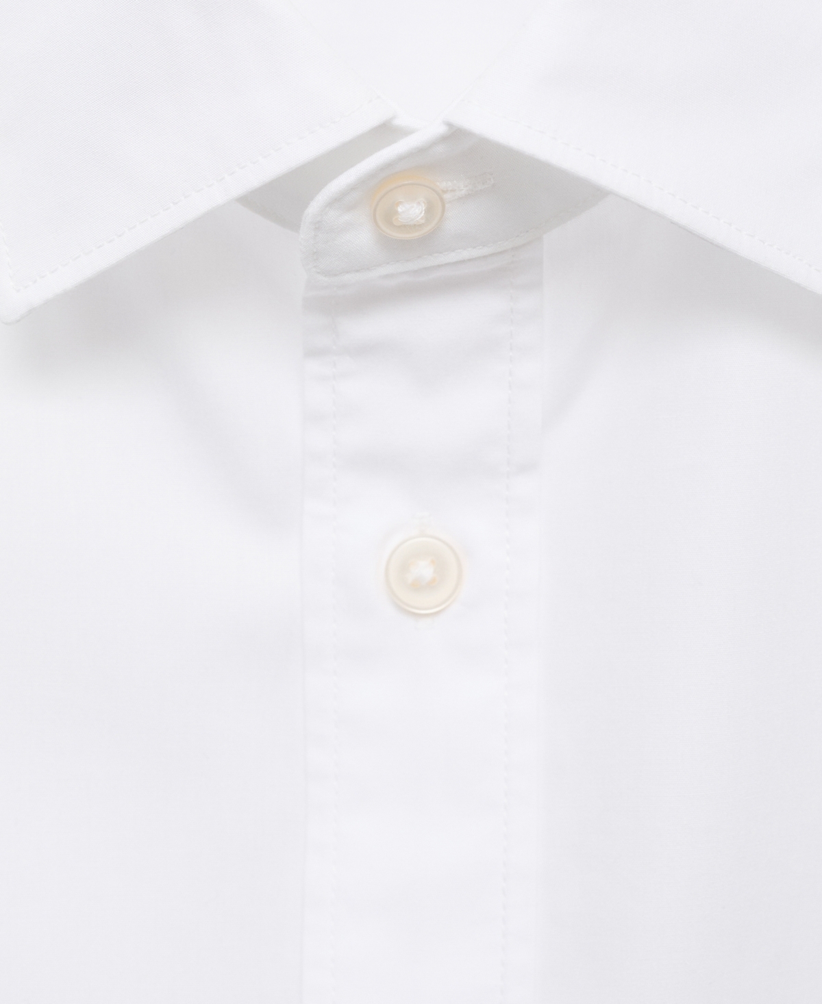 Mango Men's Regular-fit Cotton Shirt In White
