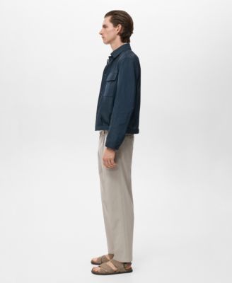 Men's Pockets Water-Repellent Jacket