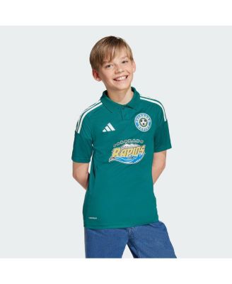 adidas - Big Boys and Girls Green Colorado Rapids 2025 Third Replica Jersey