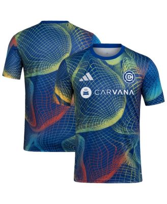 adidas - Men's Blue Chicago Fire 2025 United We Play AEROREADY Pre-Match Top