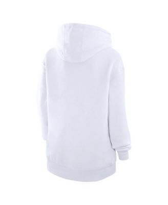 Women's White Green Bay Packers Dot Print Pullover Hoodie