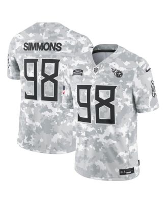 Nike - Men's Jeffery Simmons Arctic Camo Tennessee Titans 2024 Salute to Service Limited Jersey
