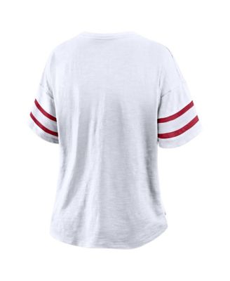 Women's White Oklahoma Sooners Hometown Premium Script T-Shirt