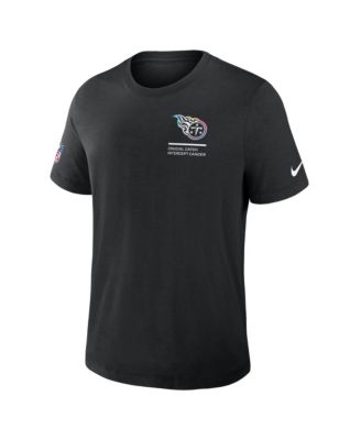 Men's Black Tennessee Titans 2025 NFL Crucial Catch Tri-Blend Dri-FIT T-Shirt
