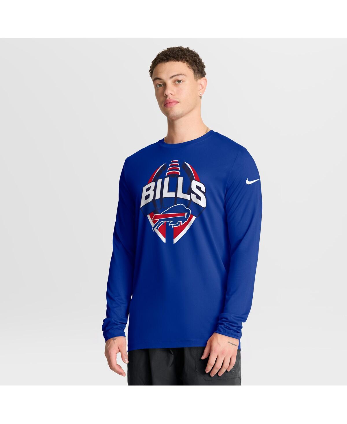 Nike Royal Buffalo Bills Legend Icon Performance T-shirt In Blue