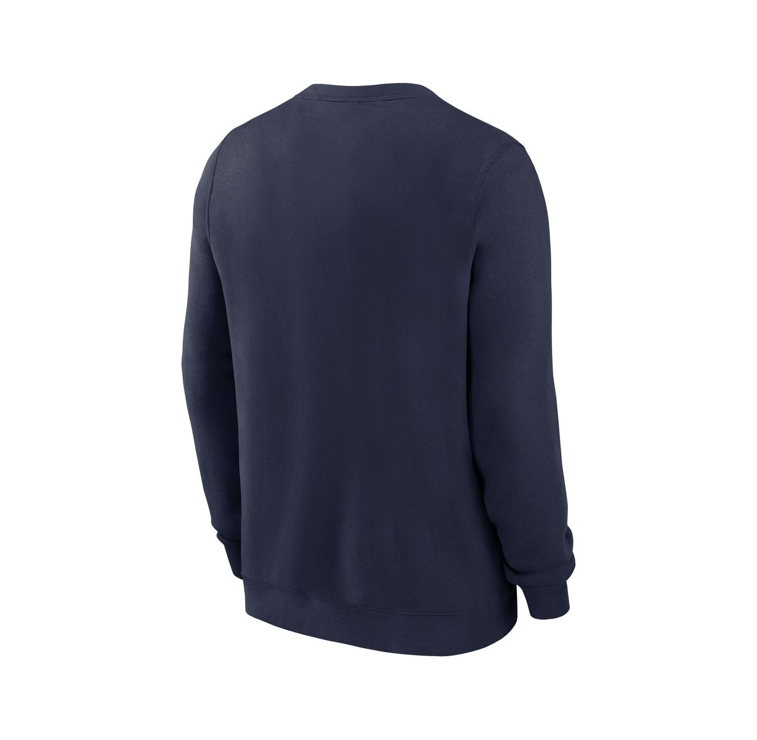 Men's College Navy Seattle Seahawks Primetime Club Fleece Pullover Sweatshirt
