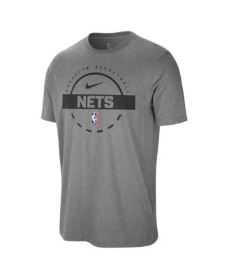 Men's Charcoal Brooklyn Nets Authentic Practice T-Shirt