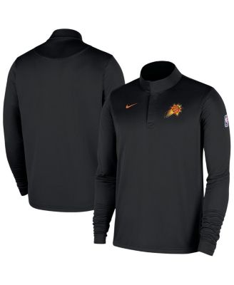 Nike - Men's Black Phoenix Suns 2025/26 Authentic Coaches Quarter-Zip Dri-Fit Top