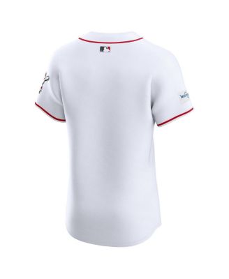 Men's White Cincinnati Reds Home Elite Jersey