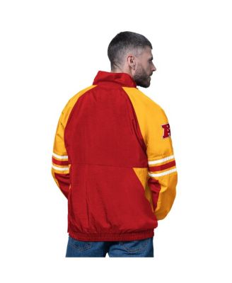 Men's Red Kansas City Chiefs Prospect Half-Zip Pullover Sweatshirt
