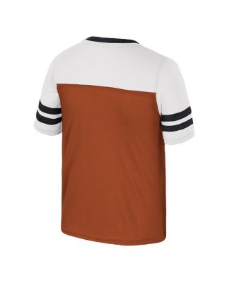 Big Girls Texas Orange Texas Longhorns Princess Bubblegum Bling T-Shirt