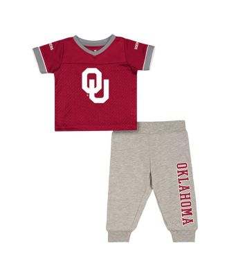 Colosseum - Baby Boys and Girls Newborn Oklahoma Sooners Nothing But the Hits Two-Piece Football Set