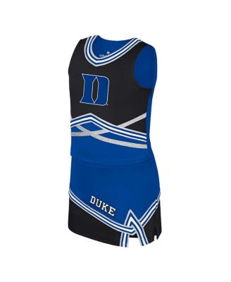 Big Girls 2-Piece Royal Duke Blue Devils Lollipop Park Cheer Set