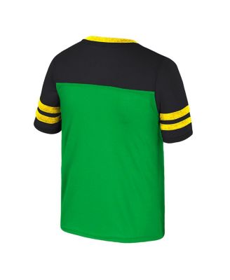 Big Girls Green Oregon Ducks Princess Bubblegum Bling T-Shirt