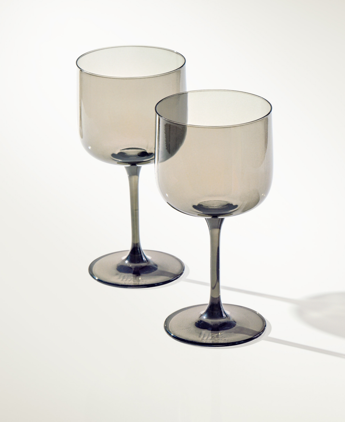 Villeroy & Boch Like Wine Glasses, Set Of 2 In Gray