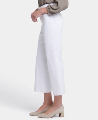 Women's Waist-Match Teresa Wide Leg Ankle Jeans