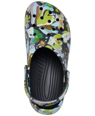 Women's Classic Painted Floral Clogs from Finish Line
