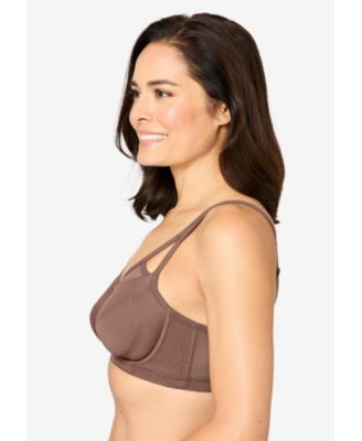 Women's Full Coverage Mesh Side Wire Bra