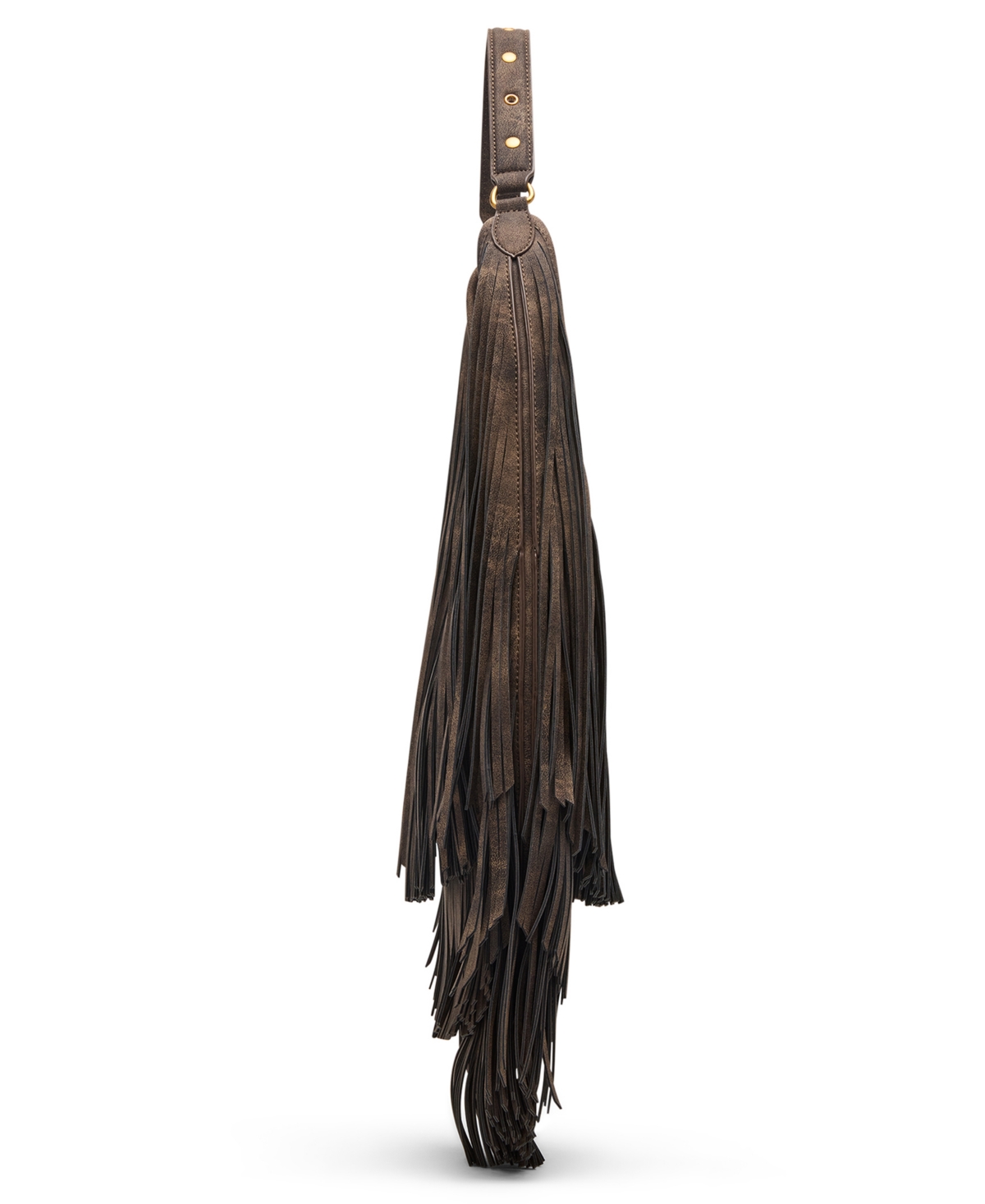 Steve Madden Bfringe Medium Shoulder Bag In Brown