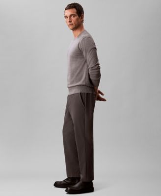 Men's Regular Fit Elastic Jogger Pants