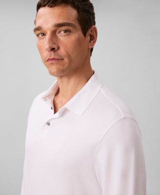 Supima Cotton Long Sleeve Polo Shirt