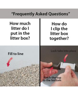 VMRA20-1-PR Premium Roll 'N Clean Self Cleaning Litter Box, LG, Green