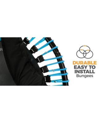 40" Adjustable Stability Bar with 40" Fitness Trampoline, Blue