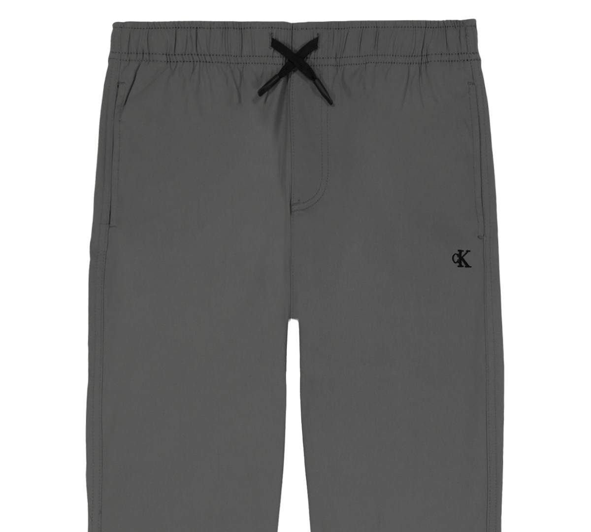 Calvin Klein Big Boys Stretch Comfort Jogger Pant In Gray