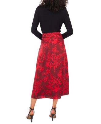 Women's A-Line Midi Skirt