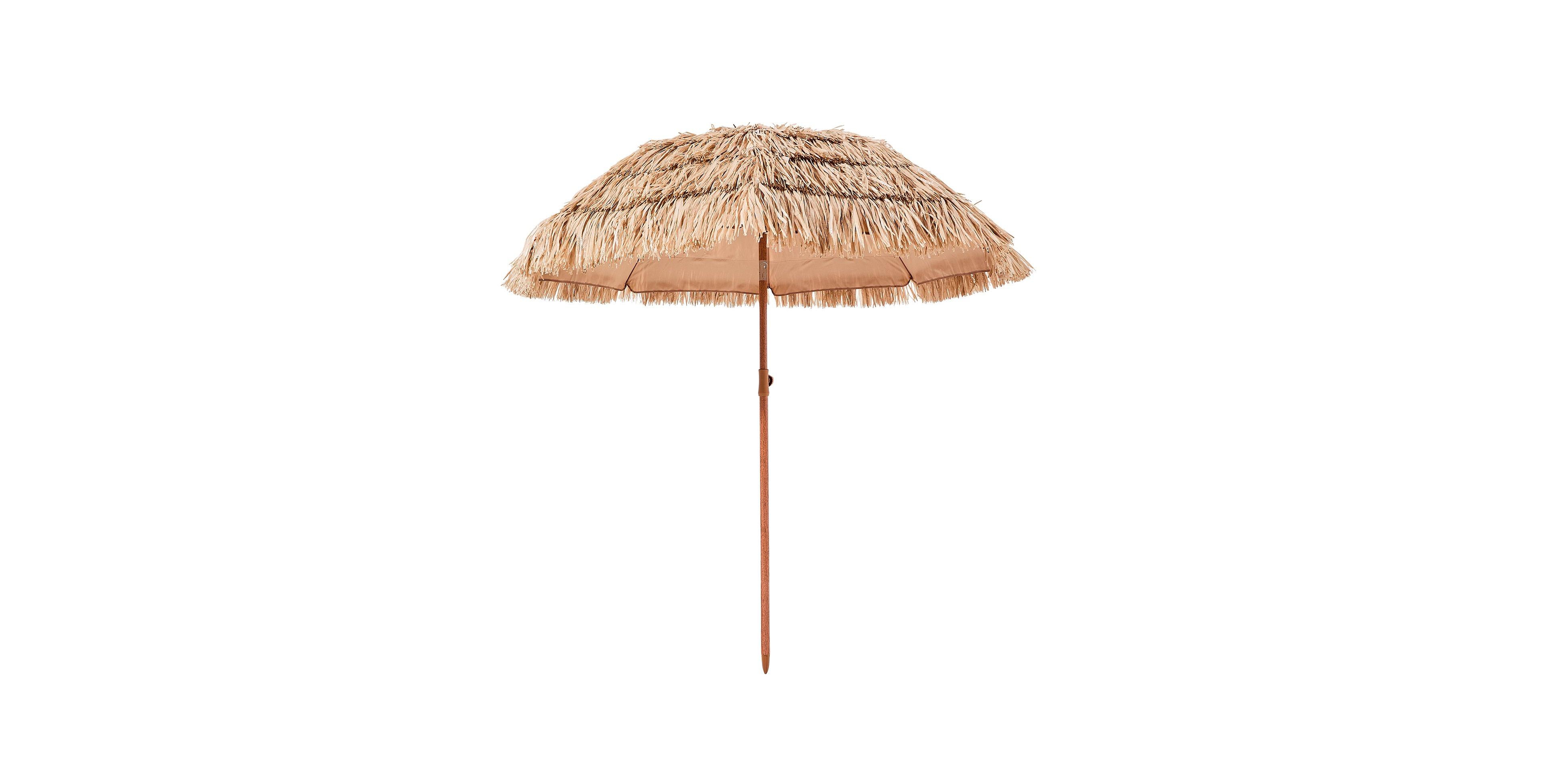 Slickblue Outdoor Tiki Thatched Umbrella for Patio, Pool