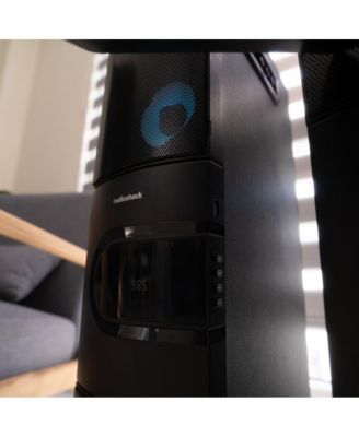 4001975 240W Bluetooth Tower Speaker with FM Radio, Karaoke, and Remote Control